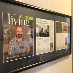 Lathrop Dental Center - Living Magazine Best Cosmetic Dentist and Best Family Dentist 2016 awards. You deserve the finest dentistry available!