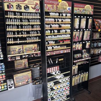 The Dork Shop - More paint on the left side of store - Hobby Shops Near Me - Mansfield, Texas The Dork Shop - More paint on the left side of store - Hobby Shops Near Me - Mansfield, Texas