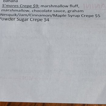 Tutti Crepe - a recipe for a sweet crepe - Food Trucks Near Me - Sarasota, Florida Tutti Crepe - a recipe for a sweet crepe - Food Trucks Near Me - Sarasota, Florida