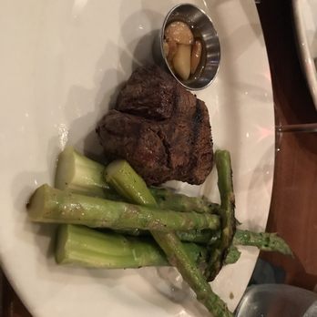 Prime Cut Cafe - Fillet mignon with a side of asparagus - Steakhouses Near Me - Orange, California Prime Cut Cafe - Fillet mignon with a side of asparagus - Steakhouses Near Me - Orange, California