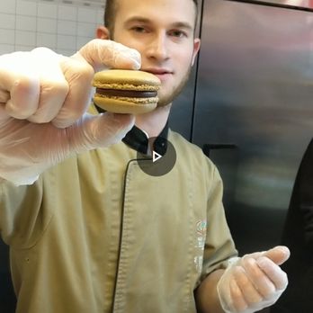 Mille-Feuille Bakery - Pastry Chef Vincent and his perfect chocolate macaron! - Bakeries Near Me - New York, New York