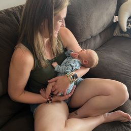 Rebekkah with baby Bry!