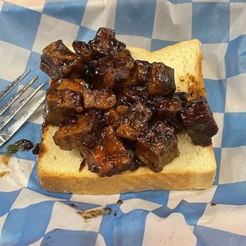 Famous Dave's Bar-B-Que - Burnt ends!!  Yummy - Barbeque Near Me - Mountainside, New Jersey
