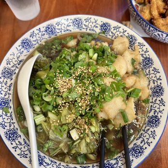 Noodle Dynasty - Pickled cabbage and Fish Filet Noodle Soup - Chinese Near Me - Berkeley, California