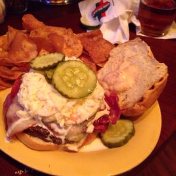 Panini's Bar & Grill - Leprechaun burger at Paninis. Burger with corned beef and Swiss. You are officially Irish after eating this - New American Near Me - Kent, Ohio Panini's Bar & Grill - Leprechaun burger at Paninis. Burger with corned beef and Swiss. You are officially Irish after eating this - New American Near Me - Kent, Ohio