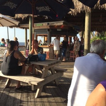 Sam's Beach Bar - Right on the Gulf...having seafood - Seafood Near Me - Hudson, Florida Sam's Beach Bar - Right on the Gulf...having seafood - Seafood Near Me - Hudson, Florida