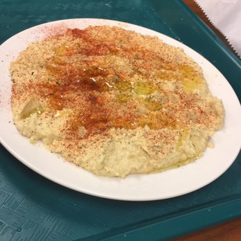 Pita Zone - Look at both pics! Hummus SAME PRICE, wildly diff size/amount! - Mediterranean Near Me - Bolingbrook, Illinois