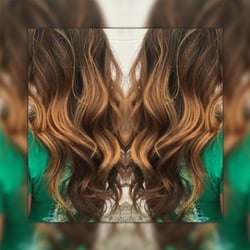 Lake Nichole Salon - Dark brown base color with balayage.