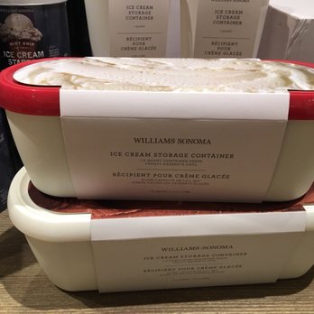 Williams-Sonoma - Nifty ice cream containers! - Furniture Stores Near Me - San Mateo, California