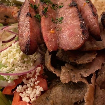 Somethingreek - Meat Bifteki Platter - Greek Near Me - Brooklyn, New York