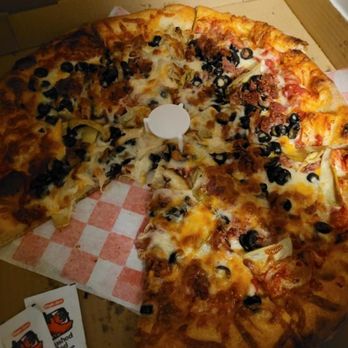Otis Pizzeria - Large olive, artichoke, and bacon pizza. $39. - Pizza Near Me - Otis, Oregon Otis Pizzeria - Large olive, artichoke, and bacon pizza. $39. - Pizza Near Me - Otis, Oregon