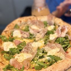 Gelso & Grand - Oven bake prosciutto pizza