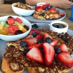 Fratelli Cafe - Croissant French toast! You won't regret it ;)