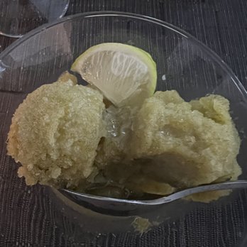Boulevard Bistro - Cilantro Lemon Sorbet - New American Near Me - Elk Grove, California