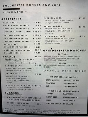 Menu photo 5 Colchester Donuts and Cafe Colchester, CT Menu photo 5 Colchester Donuts and Cafe Colchester, CT