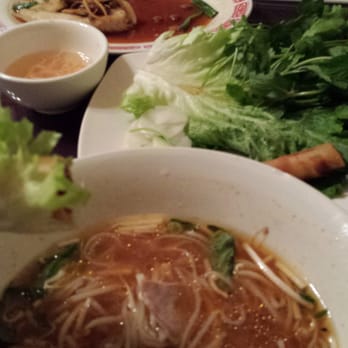 Little Saigon - Catfish and pho with some rolls yum - Vietnamese Near Me - Glendale, Arizona