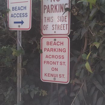 Baby Beach - beach access signs - Beaches Near Me - Lahaina, Hawaii Baby Beach - beach access signs - Beaches Near Me - Lahaina, Hawaii