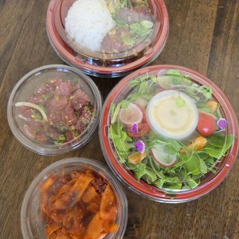 Ali’i Fish Market - Taegu tako sea asparagus ahi poje 2 choice poje boel, salad - Hawaiian Near Me - Honolulu, Hawaii Ali’i Fish Market - Taegu tako sea asparagus ahi poje 2 choice poje boel, salad - Hawaiian Near Me - Honolulu, Hawaii