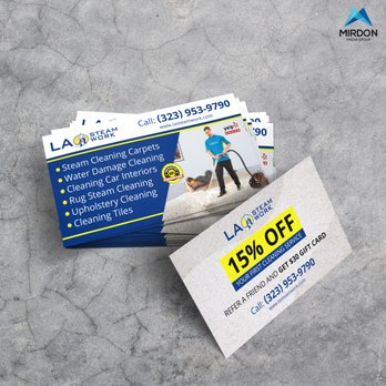 Mirdon Production - LASteamWork Business Card,  Professional Steam Carpet Cleaning Web Design, Website Design, Web Development, Marketing, Graphic Design - Web Design Near Me - Studio City, California