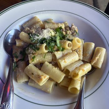 Emmy's Spaghetti Shack - Rigatoni Bolo Bianco - Italian Near Me - San Francisco, California Emmy's Spaghetti Shack - Rigatoni Bolo Bianco - Italian Near Me - San Francisco, California