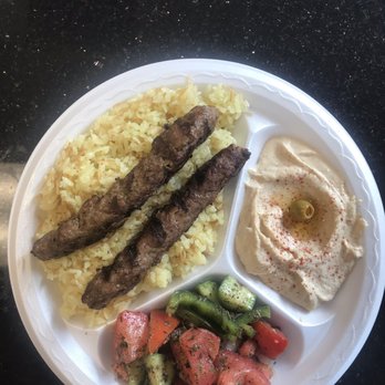 Siraj’s Shawarma - Kafta Kabab plate - Mediterranean Near Me - Whittier, California Siraj’s Shawarma - Kafta Kabab plate - Mediterranean Near Me - Whittier, California
