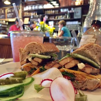 Artifact Coffee - Veggie Bahn-Mi & Watermelon Fruit Sparkler - Cafes Near Me - Baltimore, Maryland Artifact Coffee - Veggie Bahn-Mi & Watermelon Fruit Sparkler - Cafes Near Me - Baltimore, Maryland