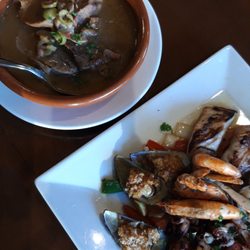 Alba Restaurante Español - Seafood platter and lengua