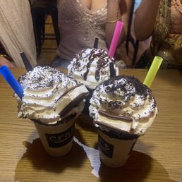Binghamton Blackout Shake and Cookies & Cream Shake