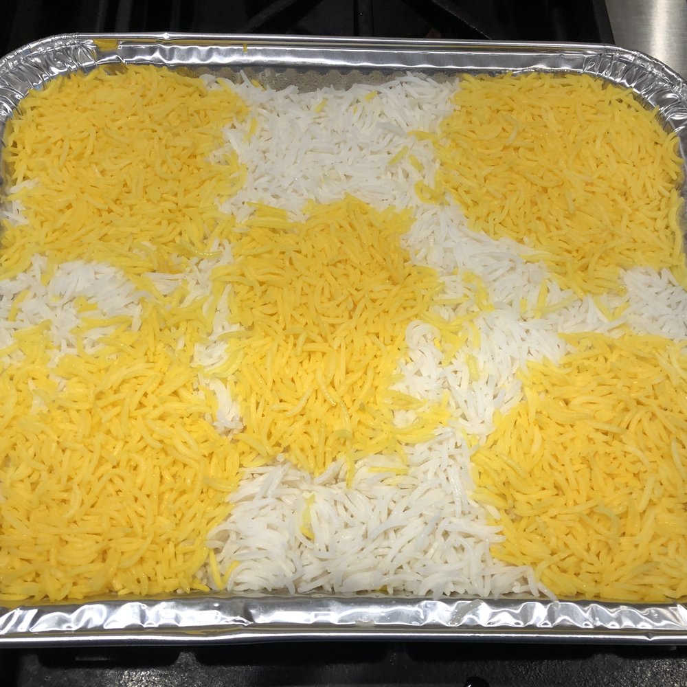 Kabob House - Two Types of Basmati Rice - Middle Eastern Near Me - Walnut Creek, California Kabob House - Two Types of Basmati Rice - Middle Eastern Near Me - Walnut Creek, California