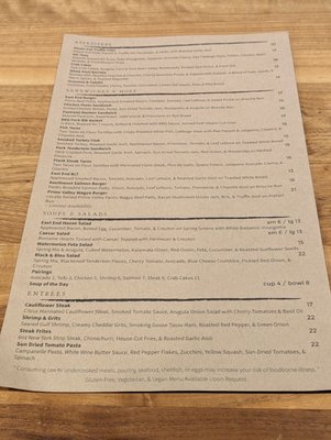 Menu photo 2 East End Grill Lafayette, IN Menu photo 2 East End Grill Lafayette, IN