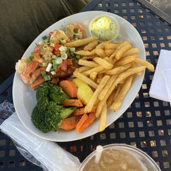Nick’s On The Lake - Salmon and shrimp - American Near Me - Lake Geneva, Wisconsin Nick’s On The Lake - Salmon and shrimp - American Near Me - Lake Geneva, Wisconsin