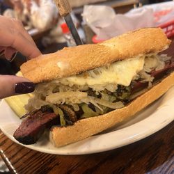 Tiffany's Food and Spirits - Polish sausage