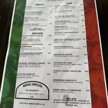 Odyssey Italian Restaurant - Menu 2 - Sicilian Near Me - Denver, Colorado Odyssey Italian Restaurant - Menu 2 - Sicilian Near Me - Denver, Colorado