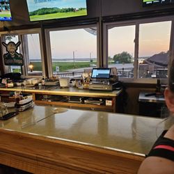 The Tipsy Turtle Patio and Grill - View of Big Muskego Lake from the bar.