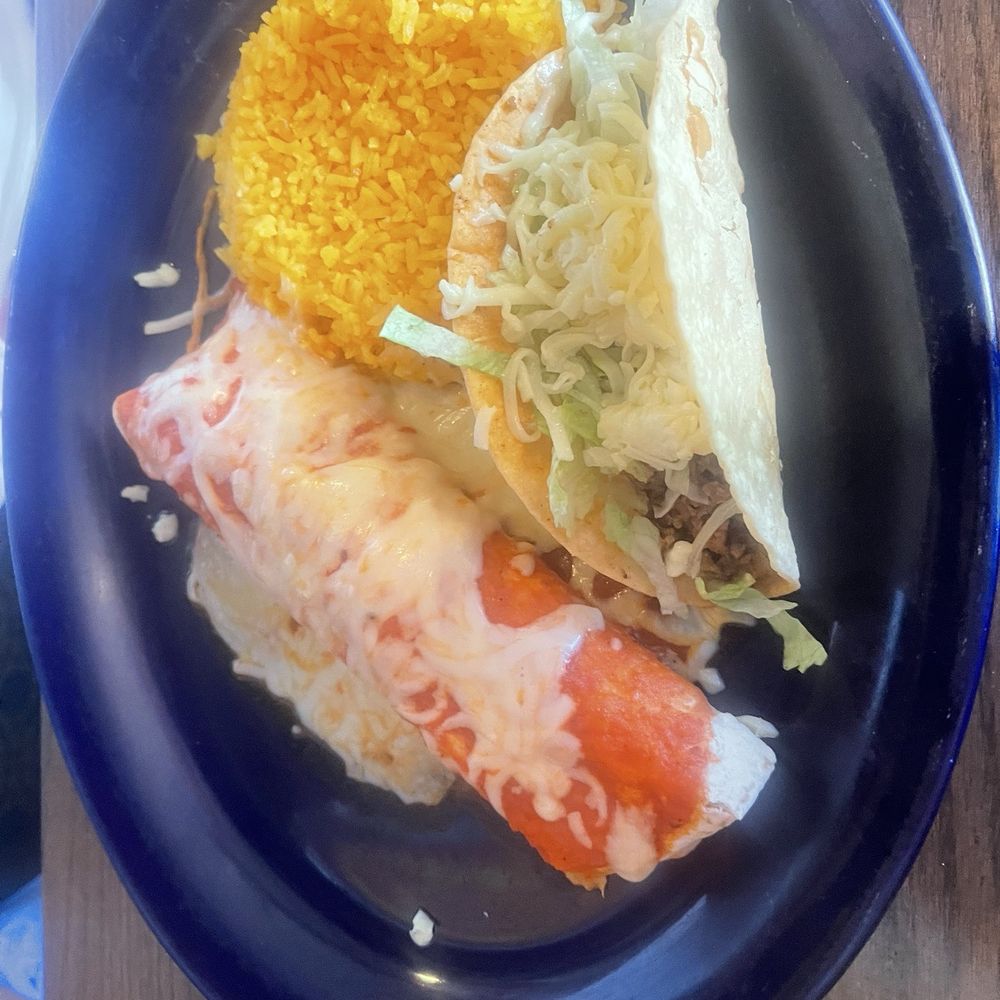 Beef taco