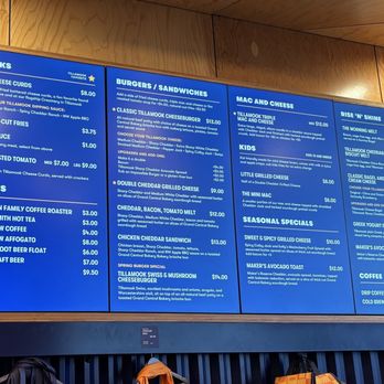 Tillamook Market - Menu - Ice Cream & Frozen Yogurt Near Me - Portland, Oregon