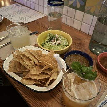 Rosie's - Guacamole, Salsa & Chips Passion fruit margarita - Mexican Near Me - New York, New York Rosie's - Guacamole, Salsa & Chips Passion fruit margarita - Mexican Near Me - New York, New York