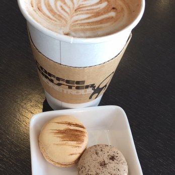 Coffee Monster - Caramel mocha ($5). Salted caramel & espresso macaroon ($2.50 each). - Coffee & Tea Near Me - Surrey, British Columbia Coffee Monster - Caramel mocha ($5). Salted caramel & espresso macaroon ($2.50 each). - Coffee & Tea Near Me - Surrey, British Columbia