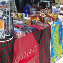 Buchanan Bus Station - A wee Scottish stall set up this weekend with in the bus terminal.