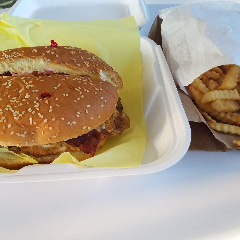 King Kone - a burger and french fries - Burgers Near Me - Albany, Oregon King Kone - a burger and french fries - Burgers Near Me - Albany, Oregon