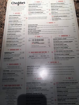 Menu photo 7 Cheddar's Scratch Kitchen Roanoke, VA Menu photo 7 Cheddar's Scratch Kitchen Roanoke, VA