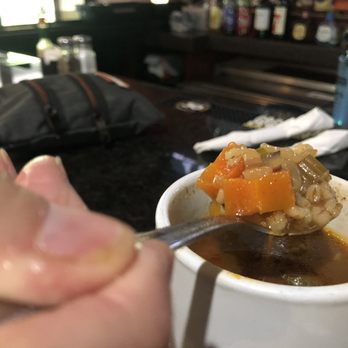 Rivals Brew Pub - Beef Barley Soup.  Hearty! - Sports Bars Near Me - Middleburg Heights, Ohio