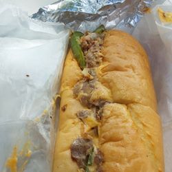 Sal's Roma Deli & Pizzeria - Cheesesteak is mostly bread