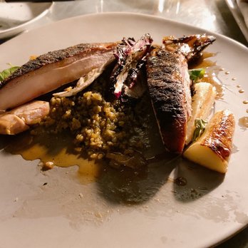 Spoon and Stable - Grilled Pheasant Breast w/ farro verde, confit parsnip, radicchio & grilled herbs - New American Near Me - Minneapolis, Minnesota Spoon and Stable - Grilled Pheasant Breast w/ farro verde, confit parsnip, radicchio & grilled herbs - New American Near Me - Minneapolis, Minnesota