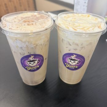 Yuno’s Cafe - Cheri latte and caramel latte - Coffee & Tea Near Me - Port Hueneme, California Yuno’s Cafe - Cheri latte and caramel latte - Coffee & Tea Near Me - Port Hueneme, California