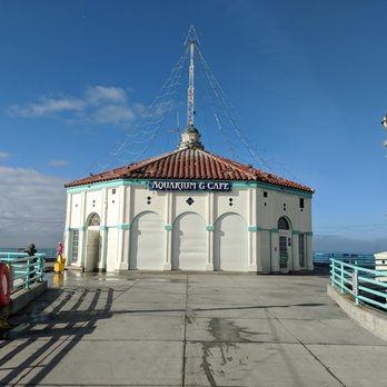 Manhattan Beach Pier - this "aquarium" is closed every time I have visited - Local Flavor Near Me - Manhattan Beach, California
