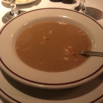 Bones - Lobster bisque. Yum! I would have loved a bit more sherry flavor. - Steakhouses Near Me - Atlanta, Georgia Bones - Lobster bisque. Yum! I would have loved a bit more sherry flavor. - Steakhouses Near Me - Atlanta, Georgia
