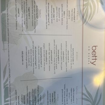 Betty On Burke - Menu as of 5.31.25 - Cocktail Bars Near Me - Winston-Salem, North Carolina Betty On Burke - Menu as of 5.31.25 - Cocktail Bars Near Me - Winston-Salem, North Carolina