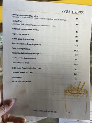 Menu photo 3 The French Door Cafe Carlsbad, CA Menu photo 3 The French Door Cafe Carlsbad, CA