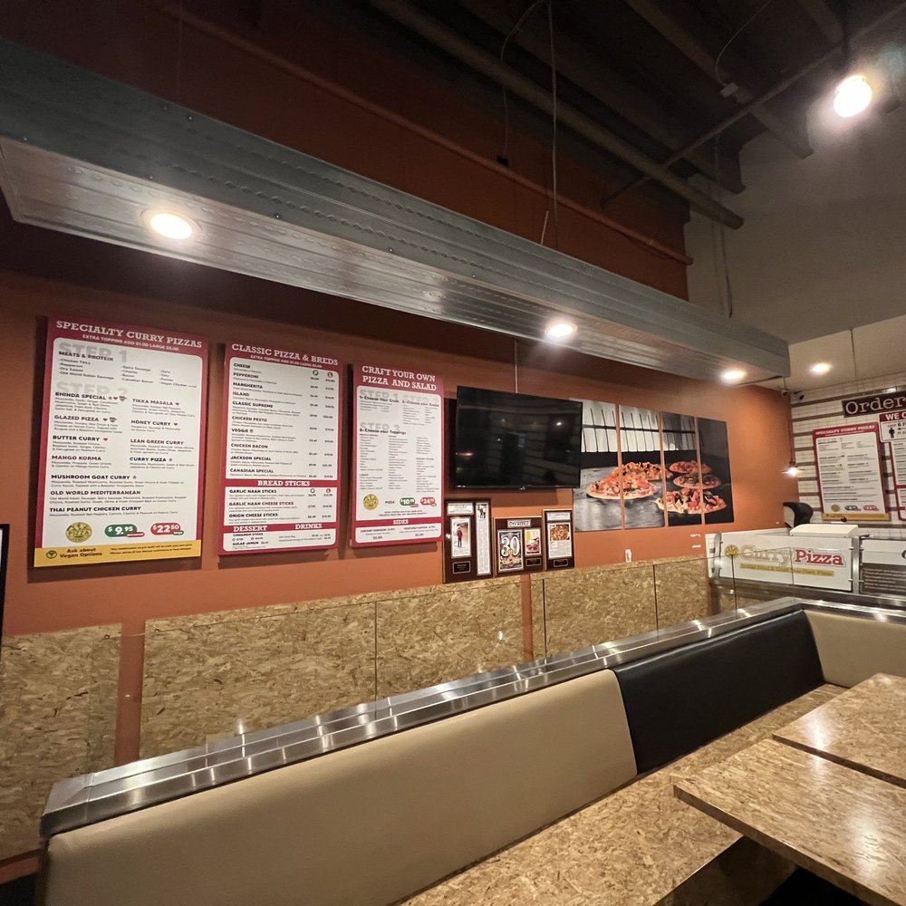 Curry Pizza - Interior - Pizza Near Me - West Valley City, Utah Curry Pizza - Interior - Pizza Near Me - West Valley City, Utah